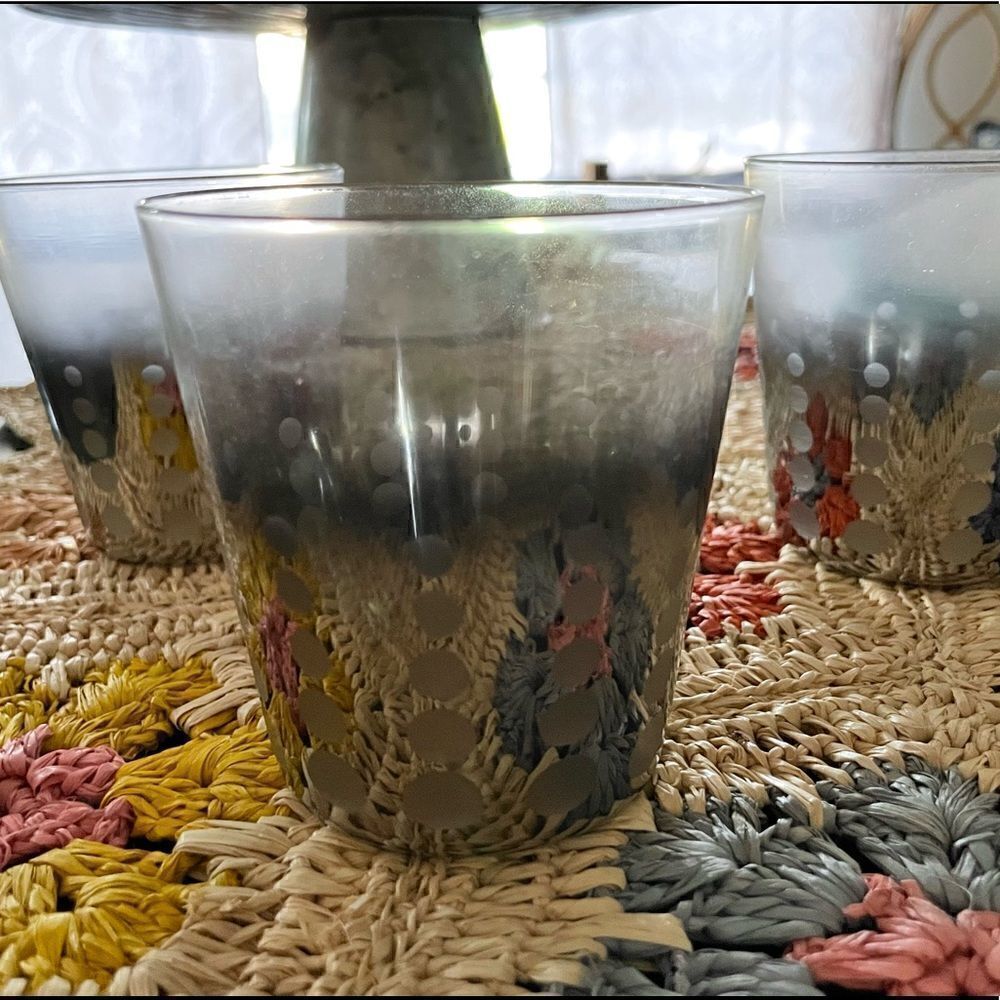 Anthro juice or high ball glasses   - Picture 4 of 5
